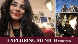 Exploring Munich at Christmas Part Two  lots of chats and Hofbräuhaus [upl. by Lleddaw]