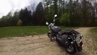 Hyosung Aquila GV 125 C overlook GoPro Hero 3 White HD [upl. by Ellirehs]