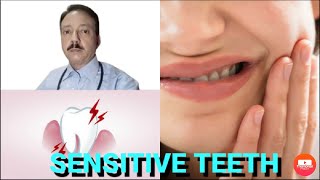 TOOTH SENSITIVITY SYMPTOMS CAUSES AND TREATMENT I HOT AND COLD SENSITIVE TOOTH HOMEOPATHIC REMEDY [upl. by Aisat]