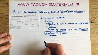 Box 1 Rekenen met de belastingschijven economiematerialen [upl. by Dott696]