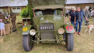 Morris Commercial 15cwt CS8 Wireless Truck World War II vintage at the Southwick Revival 2024 [upl. by Ahsemrac]