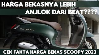 ANJLOOOK  HARGA BEKAS HONDA SCOOPY TAHUN 2023 [upl. by Annail]