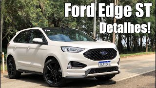 Ford Edge ST 2019 em Detalhes  Falando de Carro [upl. by Aneerb]