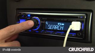 Alpine CDE143BT Car CD Receiver Display and Controls Demo  Crutchfield Video [upl. by Acirne]