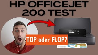 HP OfficeJet 200 Test Erfahrungen Review Deutsch [upl. by Sloane]