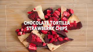 Chocolate Tortilla Strawberry Chips [upl. by Banks]