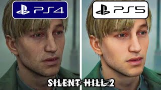 Silent Hill 2 Remake PS4 vs PS5 Graphics Comparison [upl. by Assyram682]