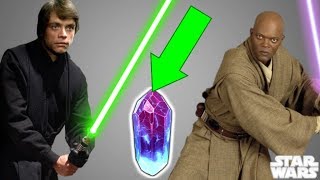 The MOST POWERFUL Lightsaber Crystal In Star Wars  According To Luke Skywalker [upl. by Howard]