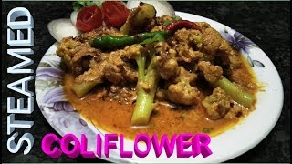 Niramish Kashmiri Fulkopi Vapa  Cauliflower with Yoghurt Gravy  Vegetarian Dish  Piyalis Heshel [upl. by Amsirahc]