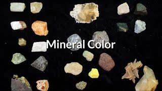 M06How to Use Color for Mineral Identification [upl. by Asante]