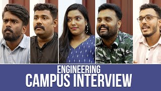 ENGINEERING CAMPUS INTERVIEWMALAYALAM COMEDYSANJUampLAKSHMYENTHUVAYITHCOMEDY [upl. by Radnaxela]