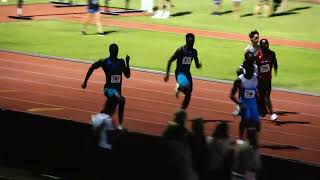 Men 200m Finals Section 1 PURE Athletics Global Invitational May 1 2022 [upl. by Annoval]