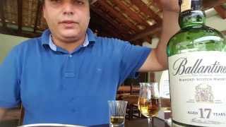 Ballantines 17 anos blended scotch whisky  Destilados Brasil  Review 6 [upl. by Chappell]