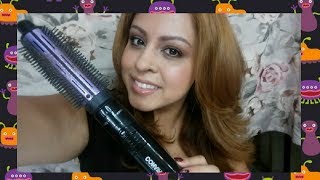 Conair 2in1 Hot Air Brush How I style my hair [upl. by Carmelia911]