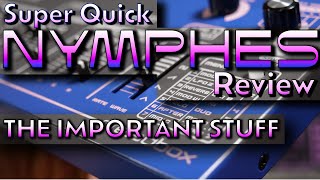 Dreadbox Nymphes  Quick Review  All the Important Stuff [upl. by Malan]