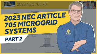 2023 NEC Article 705 Microgrid Systems  Part 2 [upl. by Enutrof]