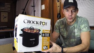 Слоукукер Крокпот Здоровое Питание CrockPot Slow Cooker SCR300 [upl. by Sahcnip]