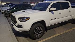 My First Small off road on a 2wd 2023 TRD sport Tacoma [upl. by Airrej]