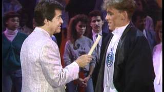 Dick Clark Interviews Baltimora  American Bandstand 1986 [upl. by Enenaej962]