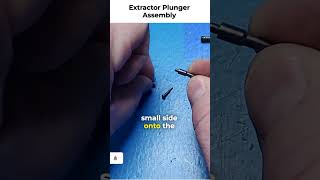 Firearms Gunsmithing The Glock extractor plunger [upl. by Blunt]