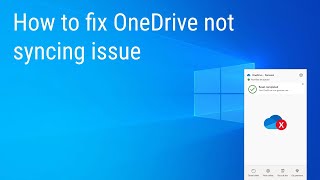 How to fix OneDrive sync error 2023 [upl. by Raines350]