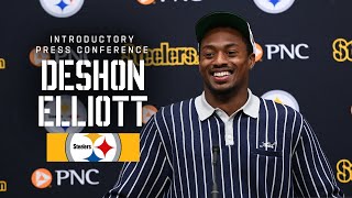 DeShon Elliott Introductory Press Conference  Pittsburgh Steelers [upl. by Bevon]