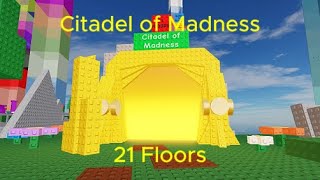 Citadel of Madness  Ring 1 JToH XL [upl. by Ecinereb]