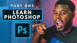 How to Use Adobe Photoshop Part 1 Graphic Design Tutorial for Beginners [upl. by Aihtiekal]