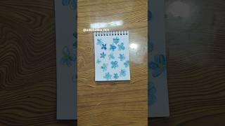 Floral art🌸🪻 art floral easy trending tutorial shorts [upl. by Latoniah]