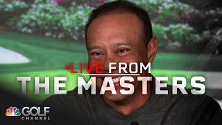 Tiger Woods 2024 Masters goal I think I can get one more FULL PRESSER  Live From The Masters [upl. by Cindra]