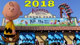 CHARLIE BROWN DAY 2018 Knotts Berry Farm Peanuts Celebration [upl. by Kerianne628]