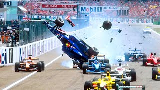 Crazy Formula 1 Crashes [upl. by Layla832]