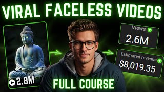 How I Make Viral MONETIZABLE Faceless Youtube Videos 900Day [upl. by Edahc]