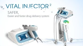 Mesogun Vital Injector 2 anti wrinkle Mesotherapy vital injection machine [upl. by Gaw471]