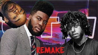 Khalid  OTW ft 6LACK Ty Dolla ign REMAKE TUTORIAL [upl. by Riha]