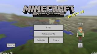 Minecraft Pocket Edition v100 APK Download [upl. by Franzoni]