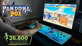 Pandora Box Plus 2023  The Best Console Arcade Gaming 26800 games [upl. by Analla]