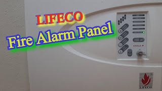 how to operate Lifeco fire alarm panel in hindi urdu language [upl. by Gnilyarg]