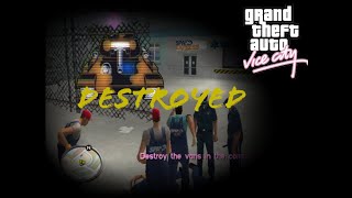 GTA VICE CITY\\TOMMY GO AND DESTOY THE VANDOLLY GAMEZ [upl. by Suoirred]