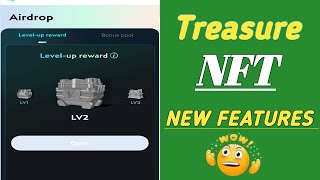 Treasure NFT AirDrop Lunch 😱  Treasure NFT New update  Daily Earning 100 [upl. by Flem667]