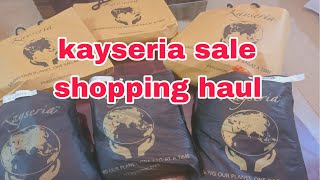 kayseria annual winter sale 2022 shopping haulDecember 17 2022 [upl. by Sadie]