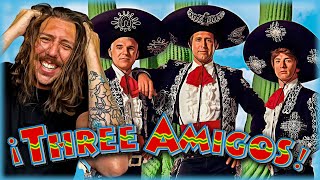 First Time Watching Three Amigos 1986 Movie Reaction amp Commentary [upl. by Nnyltiak28]