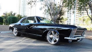 1965 Buick Riviera Custom Alloways Hot Rod Shop The SEMA Show 2016 [upl. by Idnek]