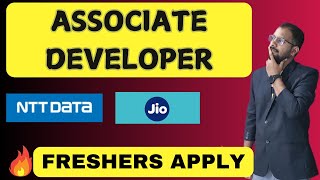 Jio Off Campus Hiring  Associate Engineer Job NTT DATA Job  High Salary Job [upl. by Otreblanauj880]