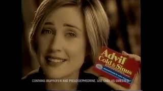 Advil Cold amp Sinus Commercial 1998 [upl. by Proctor]