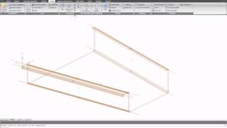 Discover how you can easily create a gutter formed from a folded plate with Advance Steel [upl. by Venator]