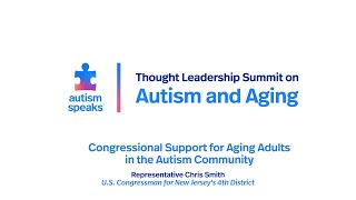 Congressional Support for Aging Adults in the Autism Community [upl. by Mueller]