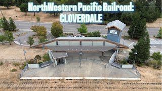 NorthWestern Pacific RR Cloverdale [upl. by Fabrin]