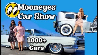 Californias Original Mooneyes Classic Car Show Kustom Kulture Traditional American Rockabilly [upl. by Dacie]