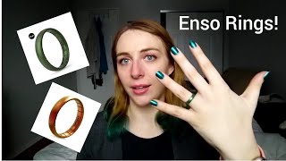 HaulReview Loch Ness and Poseidon Enso Rings Legends Collection Silicone WeddingEngagement Ring [upl. by Iaw523]